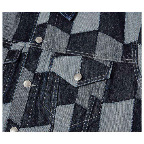 Huf Ανδρικό μπουφάν Patchwork Denim Jacket